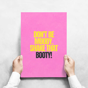 -Shake That Booty- Wall Art Print-Famous Rebel