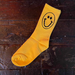 Smiley Socks-Classic Crop-Famous Rebel