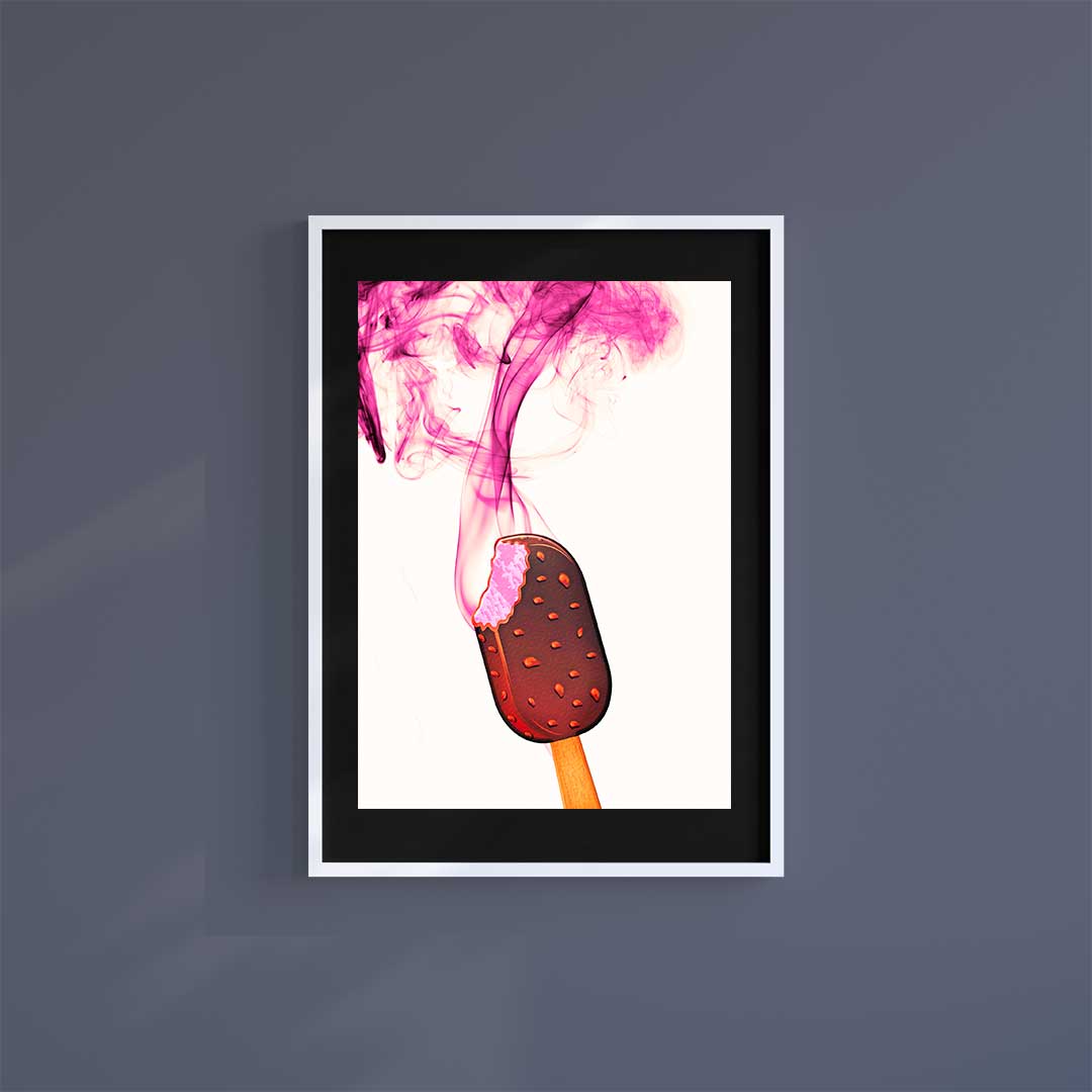 -Smoking Lolly - Wall Art Print-Famous Rebel