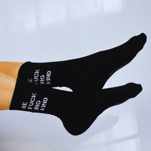 Soxygen Socks-Be Fucking Kind-Classic Crew-Famous Rebel