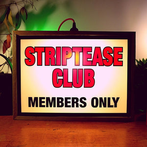 Striptease Club - Lightbox Famous Rebel