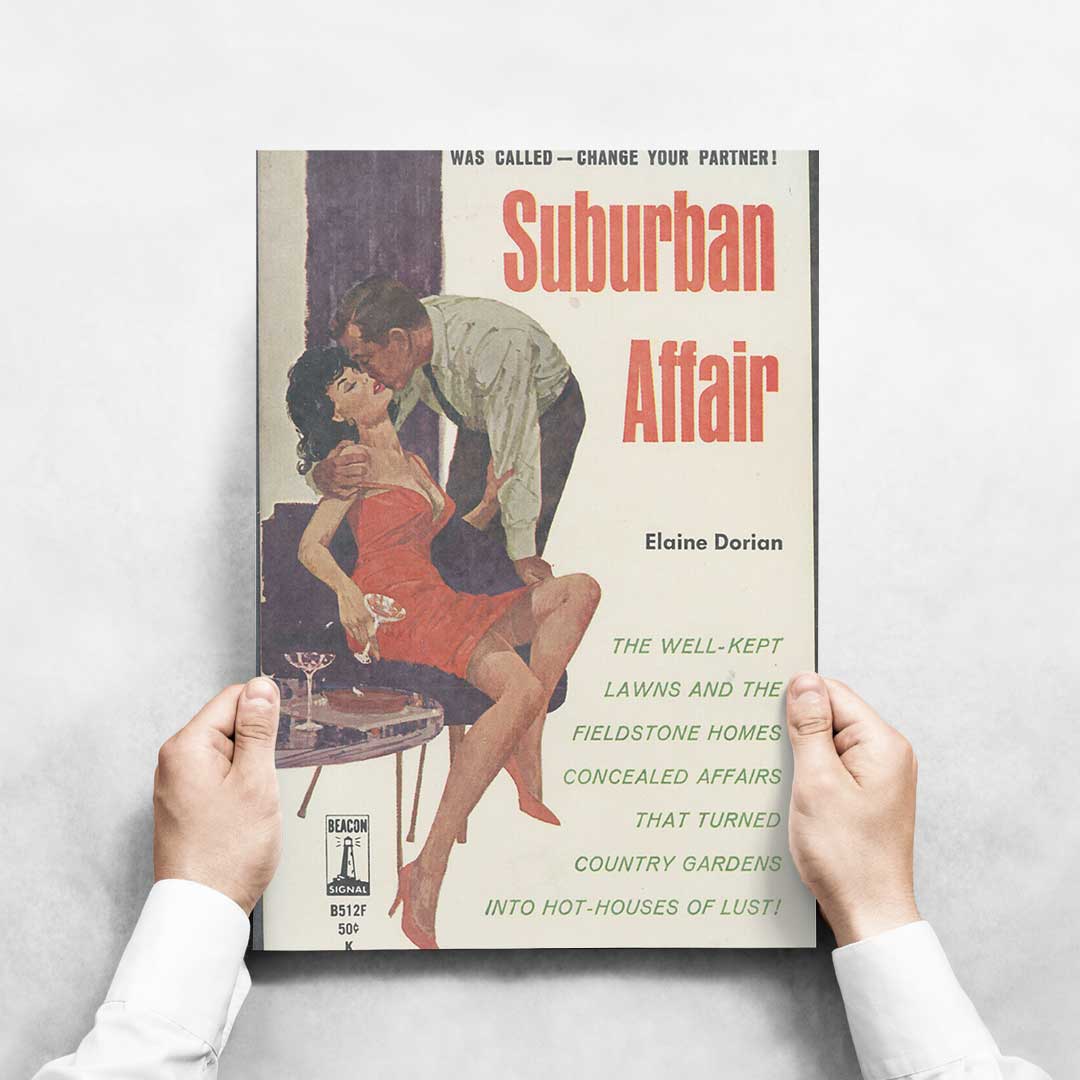 -Suburban Affair - Wall Art Print-Famous Rebel