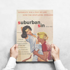 -Surbiton Sinners - Wall Art Print-Famous Rebel