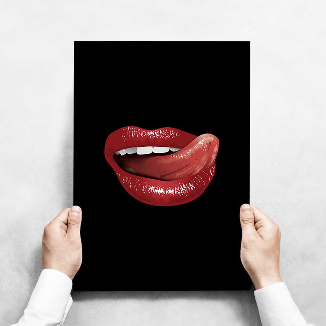 -Tasty Tease - Wall Art Print-Famous Rebel