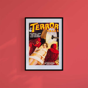 Medium (A3) 11.75" x 16.5" inc Mount-White-Tie me up - Wall Art Print-Famous Rebel