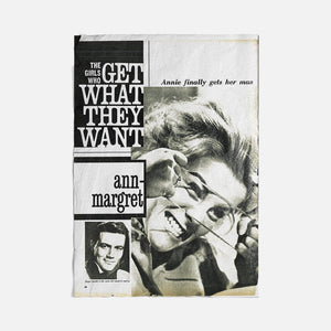 Vintage Ads- Annie Gets Her Man- Wooden Poster-Famous Rebel