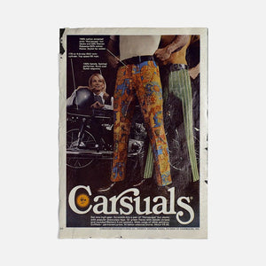 Vintage Ads- Carsuals- Wooden Poster-Famous Rebel