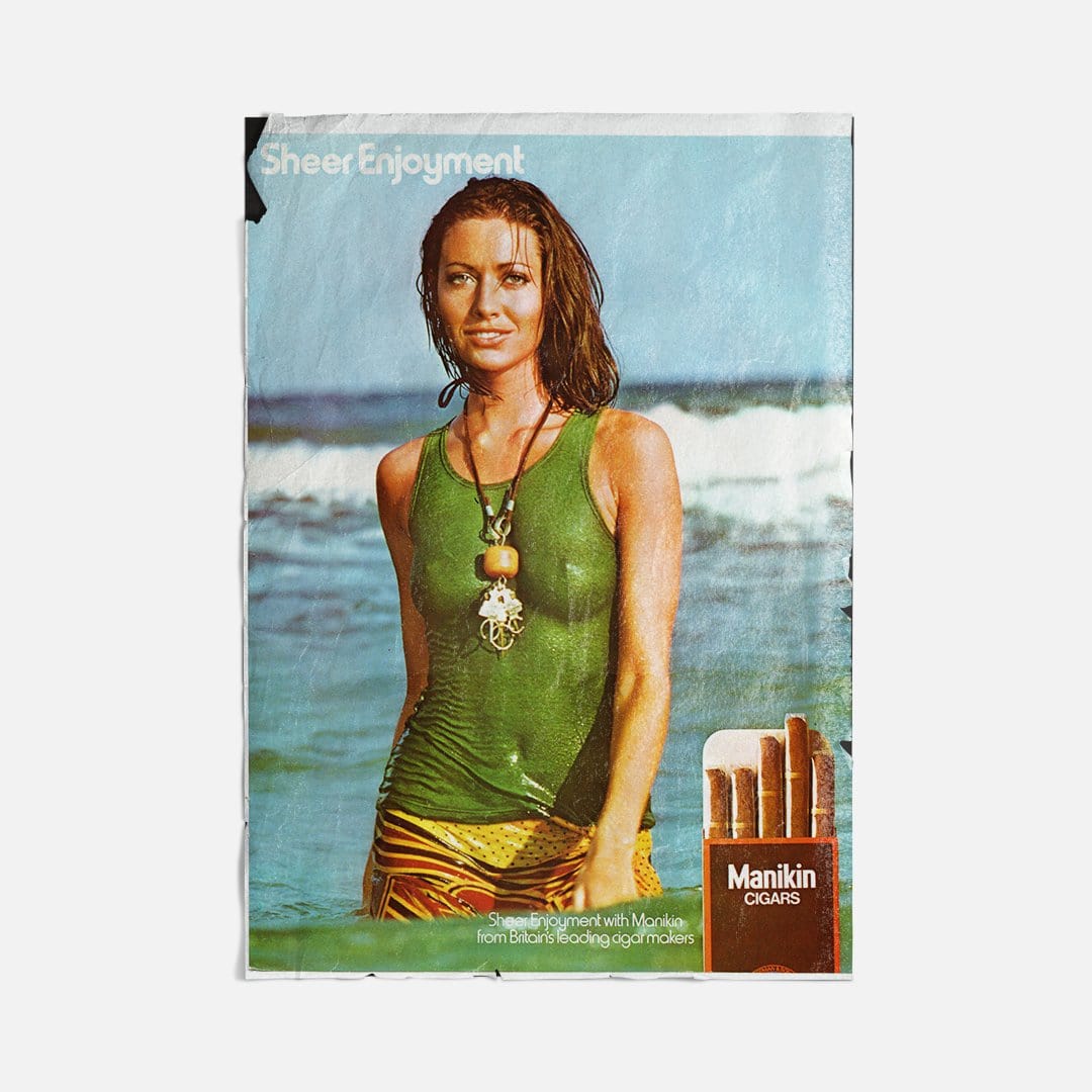 Vintage Ads- Manikin - Wooden Poster-Famous Rebel