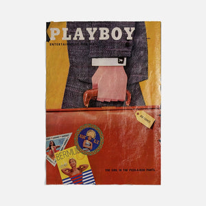 Vintage Ads- Playboy July 56- Wooden Poster-Famous Rebel