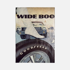 Vintage Ads- Wide Boo Good-year - Wooden Poster-Famous Rebel