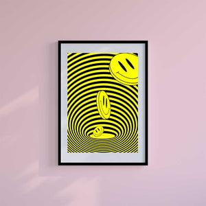 Medium (A3) 11.75" x 16.5" inc Mount-White-Wasp Factory - Wall Art Print-Famous Rebel