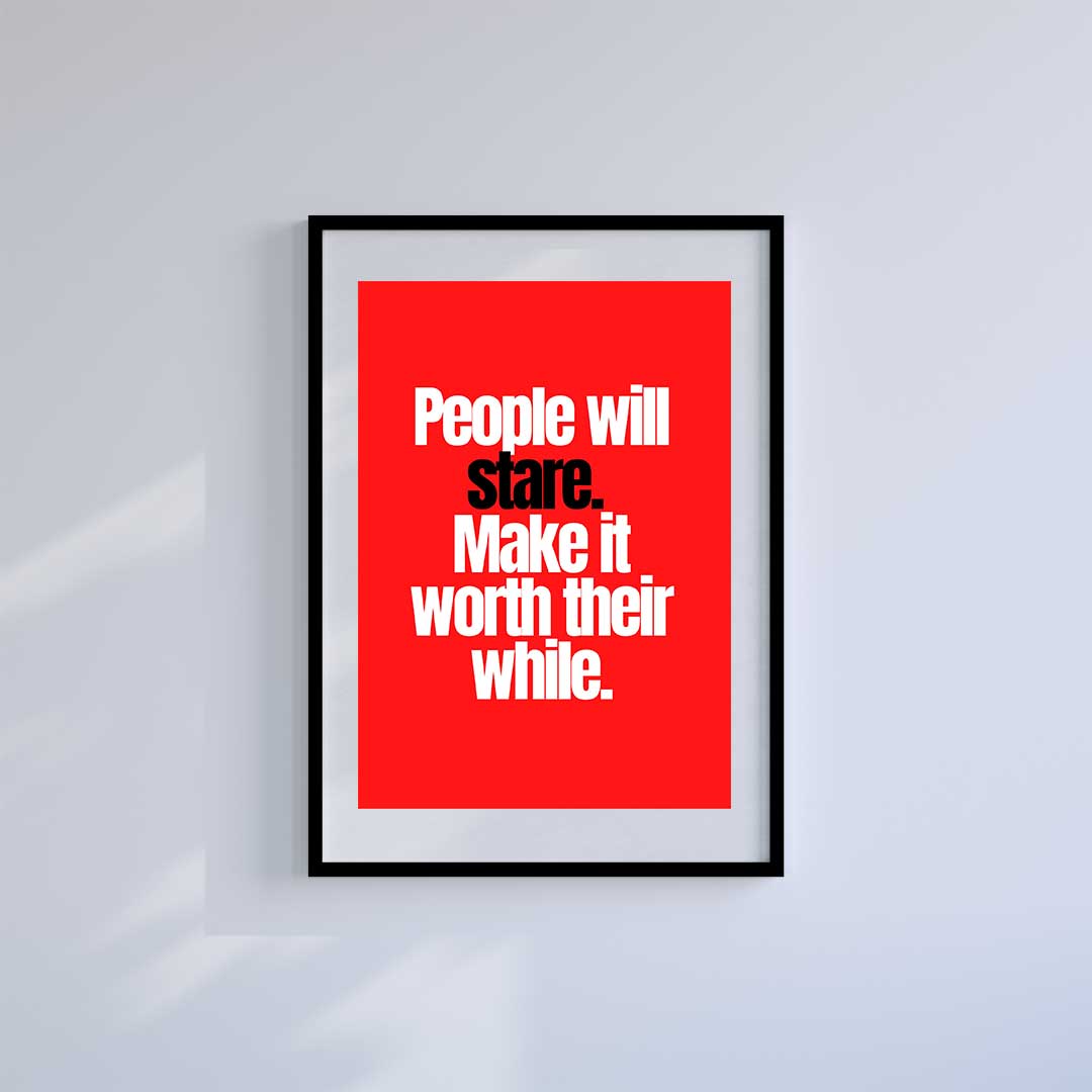 -Worth It- Wall Art Print-Famous Rebel