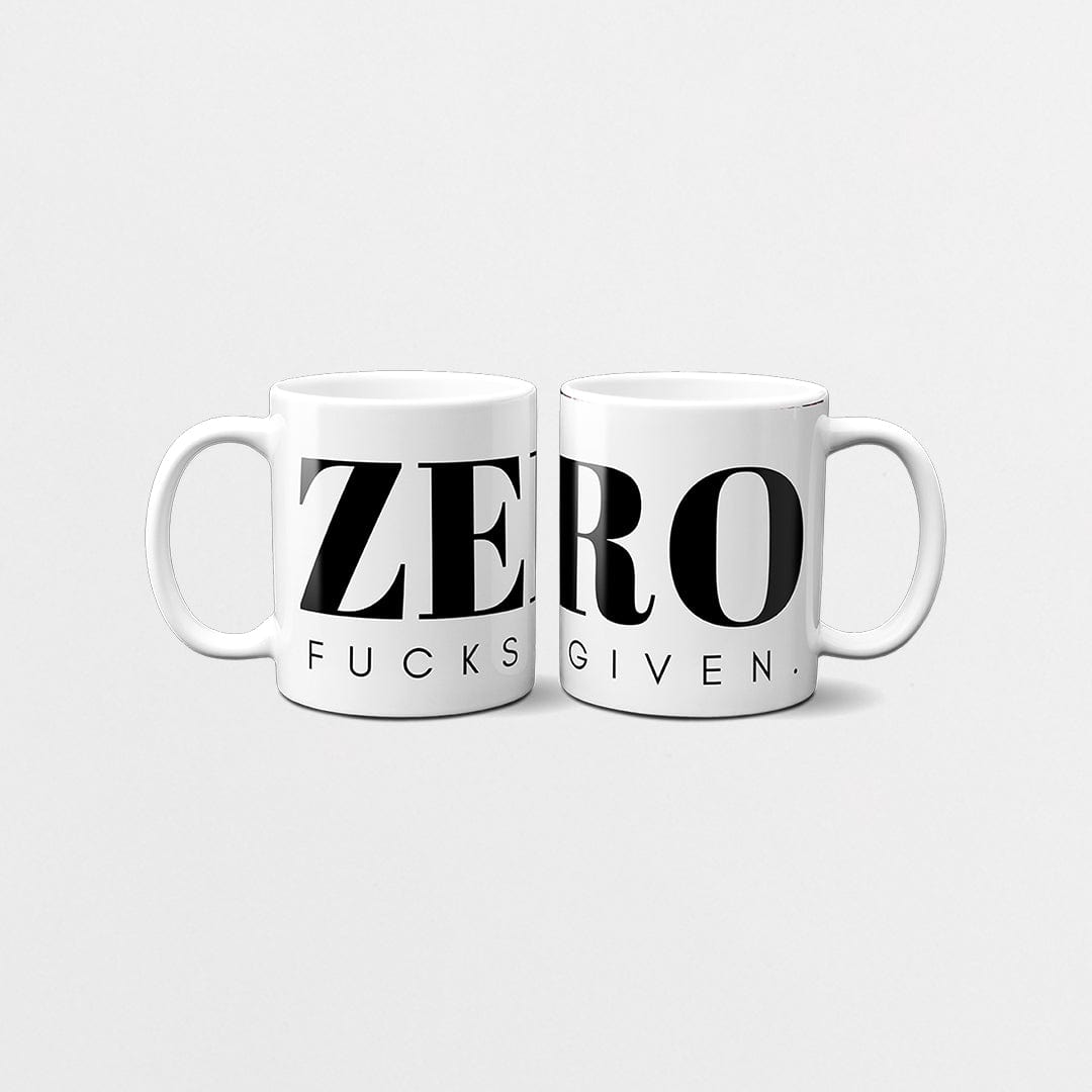 Zero Fucks -Mug-Famous Rebel